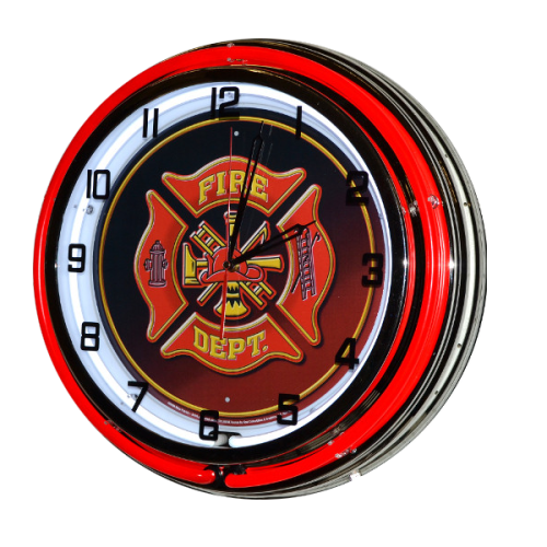 Details about   Flame Painted Motorcycle Man Cave Garage Mantel Decor Clock 